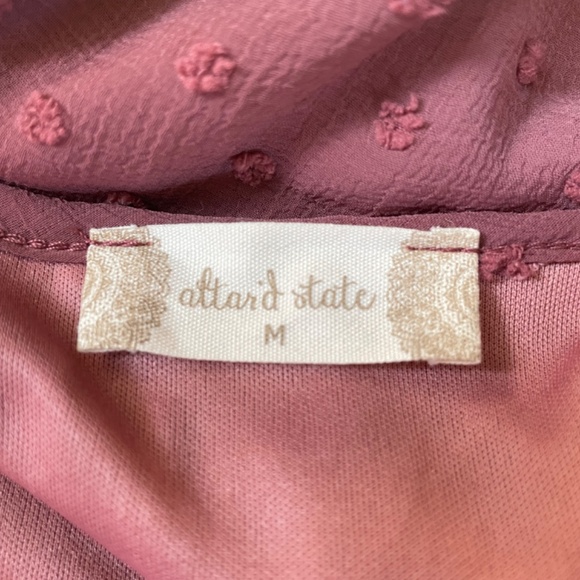 Altar’d State Dress Rose Colored Size Medium - Picture 5 of 7